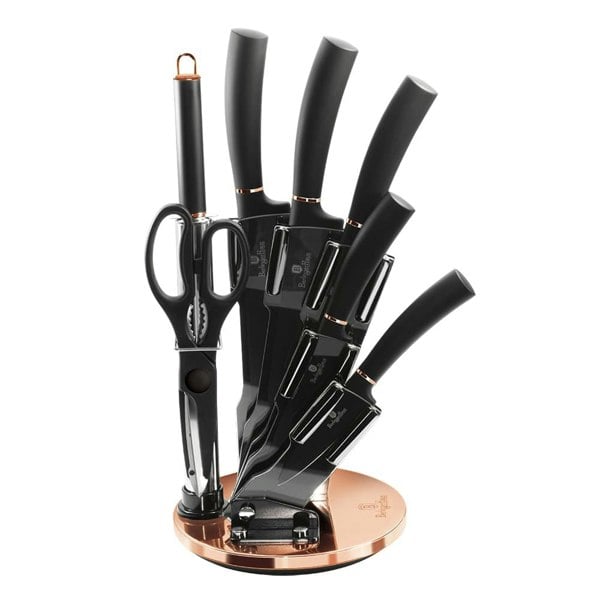 8-Piece Knife Set Berlinger Haus BH-2421 Black Rose