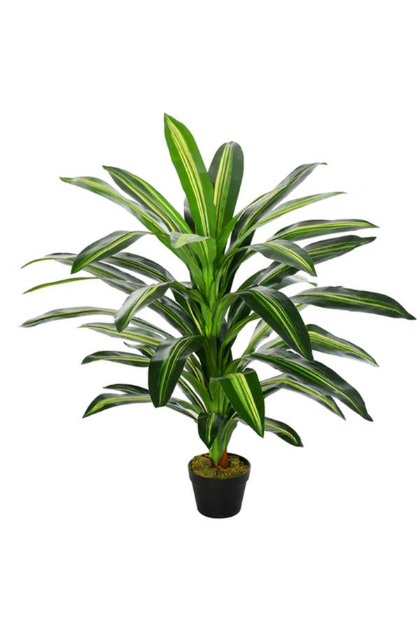 Dyzi Artificial Dracaena Tree 110cm Tall Faux Potted Plant