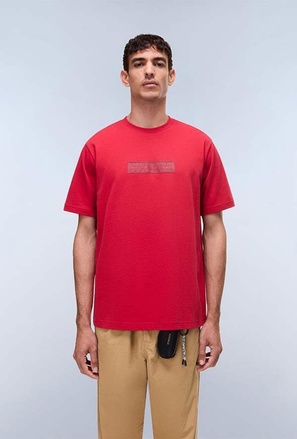 Napapijri Box Logo Short Sleeve T-Shirt