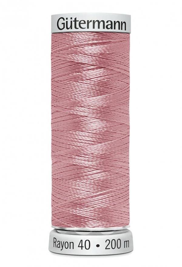 Gutermann No 40 Sulky Rayon Embroidery Thread 200m Rayon Thread Suitable For Embroidery