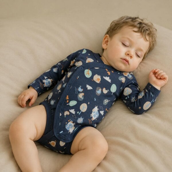 Mini Cuddles Farm Animal-Print Bodysuits (Multicolor), 3 Pack