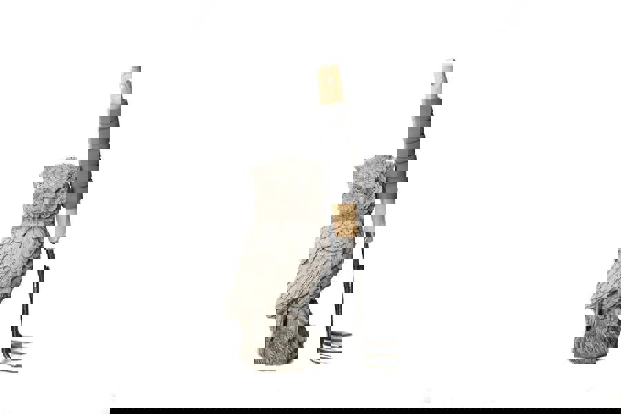 Cute Stone Owl garden ornament