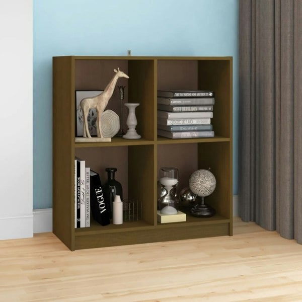 Berkfield Sideboard Honey Brown 70x33x76 cm Solid Pinewood