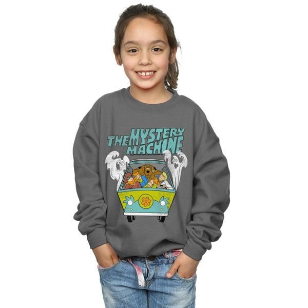 Scooby Doo Girls Mystery Machine Sweatshirt - Charcoal