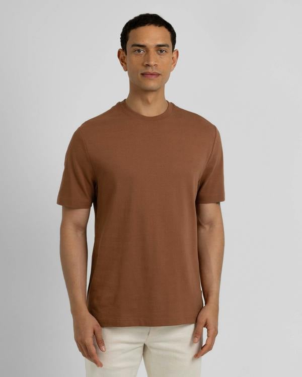 Steel & Jelly Hanbury - Herringbone Jacquard Texture T-Shirt