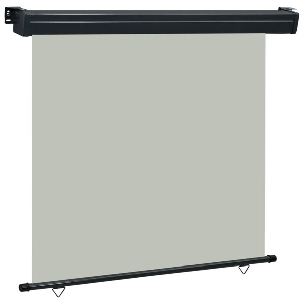 Berkfield Balcony Side Awning 160x250 cm Grey