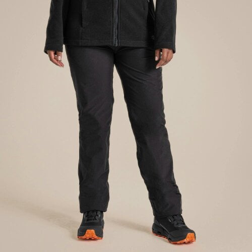 Craghoppers Womens Kiwi Pro II Trousers - Black - 18 UK R - Black - 96% Polyamide/4% Elastane
