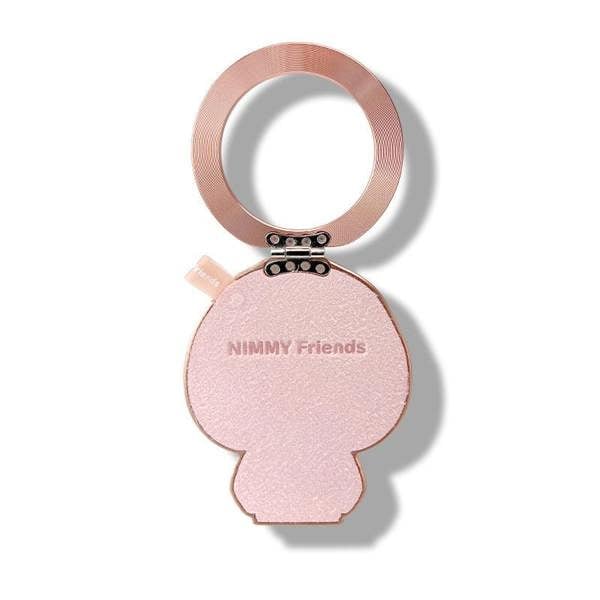 Nimmy Friends Nimmy Cool & Cute 2.0 Pink Rabbit Embroidery Magnetic Stand with MagSafe Pink - N-KM-BSZJ-030