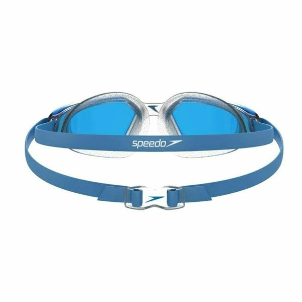 Speedo Unisex Adult Hydropulse Swimming Goggles - Clear/Blue