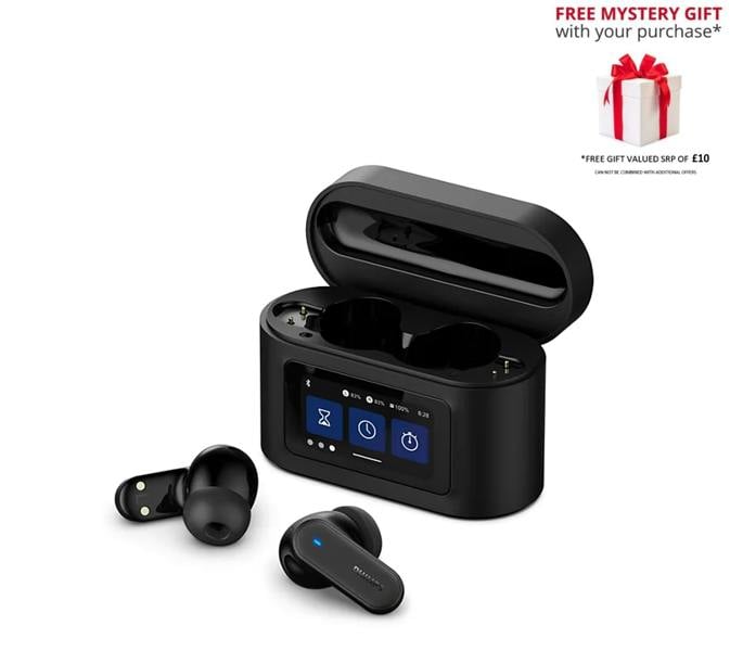 Philips TAT6000 True Wireless Earbuds with Smart Charging Case, Touch Controls - Free Gift RRP £10!