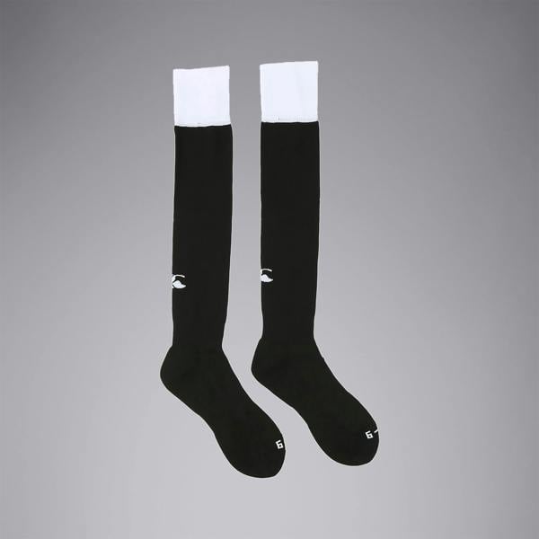 Canterbury Adult Unisex Club Cap Sock - Black/White