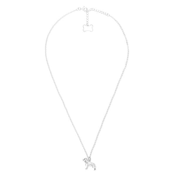Mylee London Pitbull Silver Necklace - Personalised