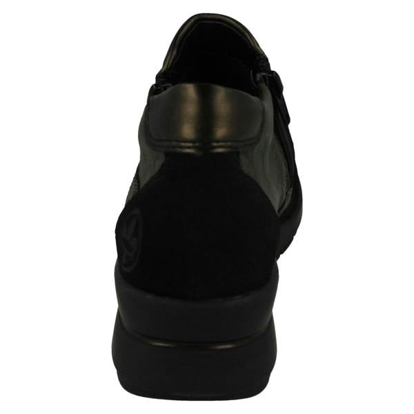 Rieker Womens Rieker Zip Up Ankle Boots L4851