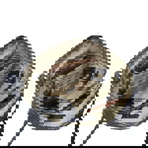 Assots London 'JEAN' Navy Real Soft Pebble Grain Leather Crossbody Bag