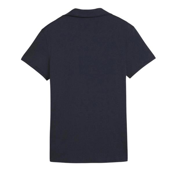 Puma Womens/Ladies Cloudspun Piped Short-Sleeved Polo Shirt - Deep Navy - 