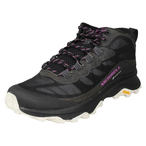 Merrell Ladies Merrell Gore-Tex With a Vibram Sole Walking Boots Moab Speed Mid GTX