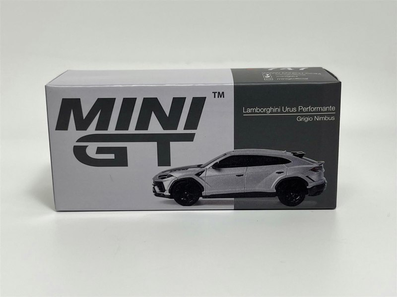 Mini GT Lamborghini Urus Performante Grigio Nimbus LHD Mini GT MGT00747L