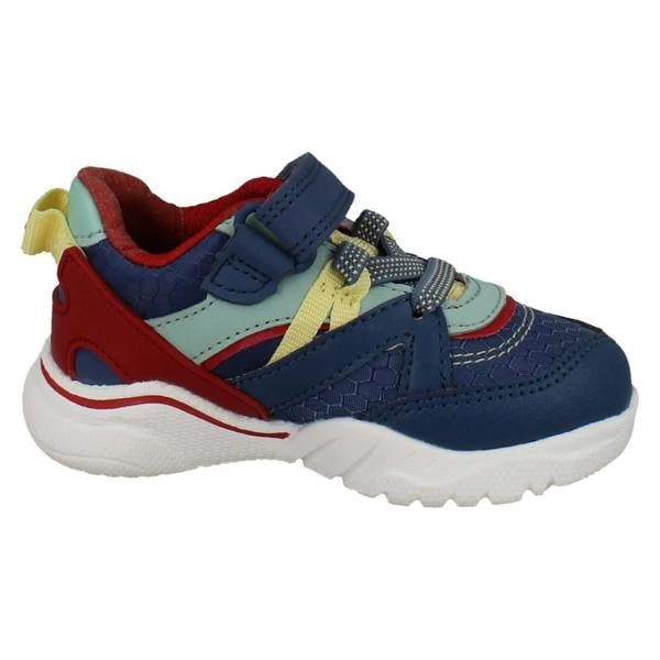Clarks Kids Clarks Casual Colourblock Trainers Feather Pace