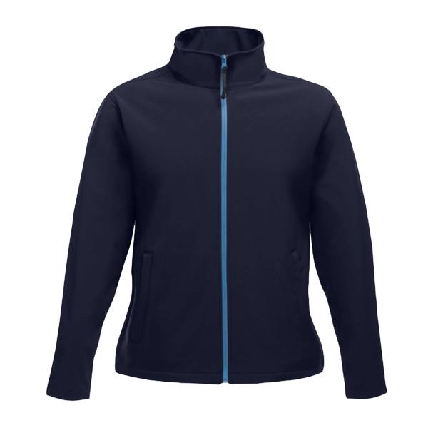 Regatta Professional Womens/Ladies Printable Soft Shell Jacket - Navy Blue/French Blue