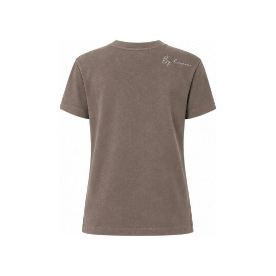 By Lanvin Shoulder Logo Brown T-Shirt