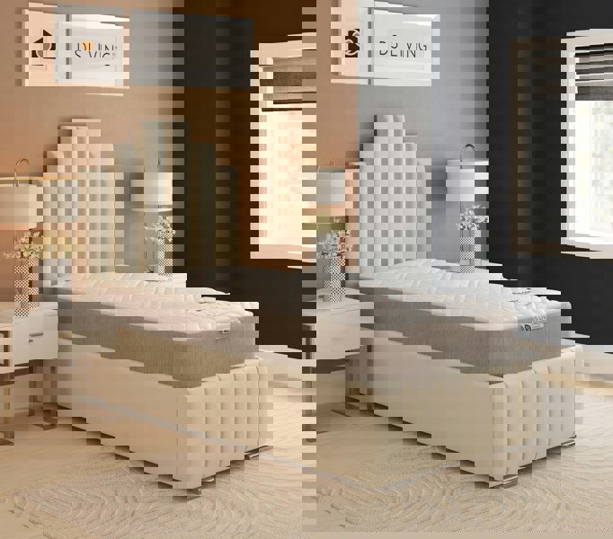 DS Living Haven 13.5 Bonnell Spring with Memory Foam Layers Mattress - 3ft - Single - Essentials by DS Living