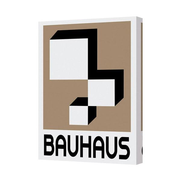 Benjamin Tate Design Bauhaus Geometric Abstract Art Canvas Print Wall Art
