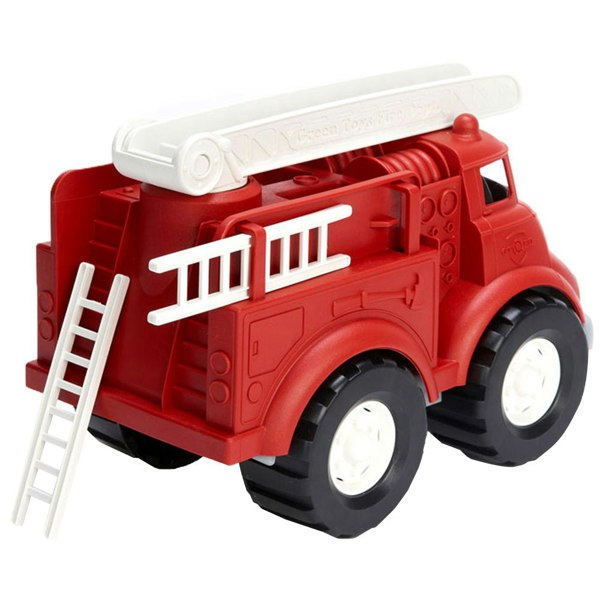 Green Toys Fire Truck With Rotating Ladders - Made From 100% Recycled Plastic