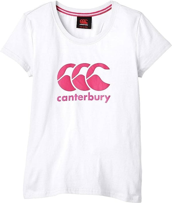 Canterbury Girl's Classics CCC T-Shirt - White