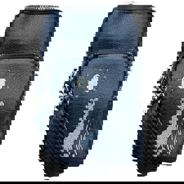 Fores Collection Moonlit Warren 3-Zip Crossbody Bag – Rabbit & Moon Appliqué –