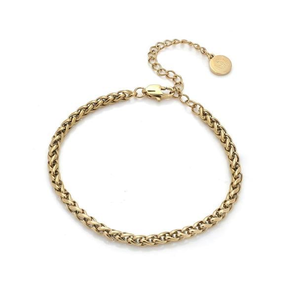 Say It With Twist Rope Bracelet - Yellow Gold