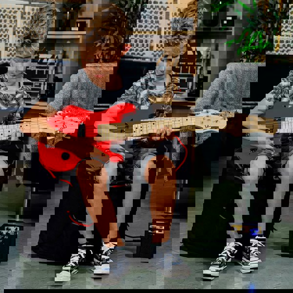 3rd Avenue Junior Electric Guitar Pack Red Electric Guitars#Colour_Red