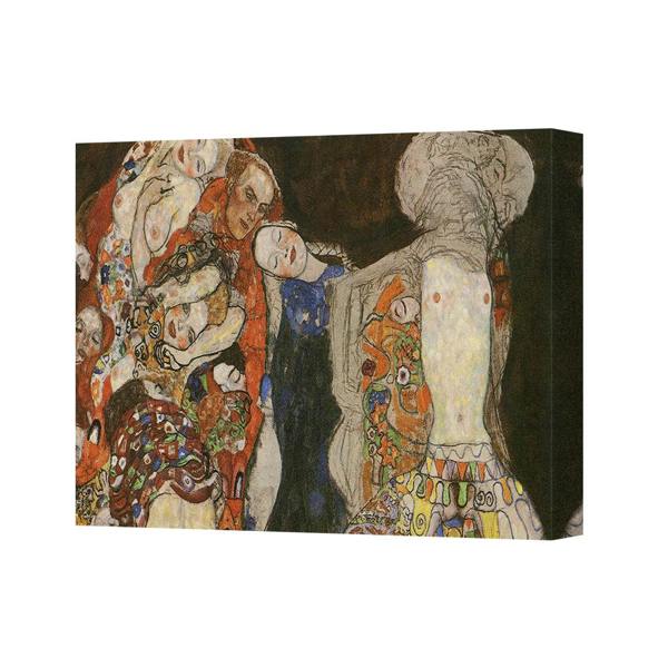 Benjamin Tate Design Canvas Art Print CANVAS-3611 Abstract Group Portrait in Color