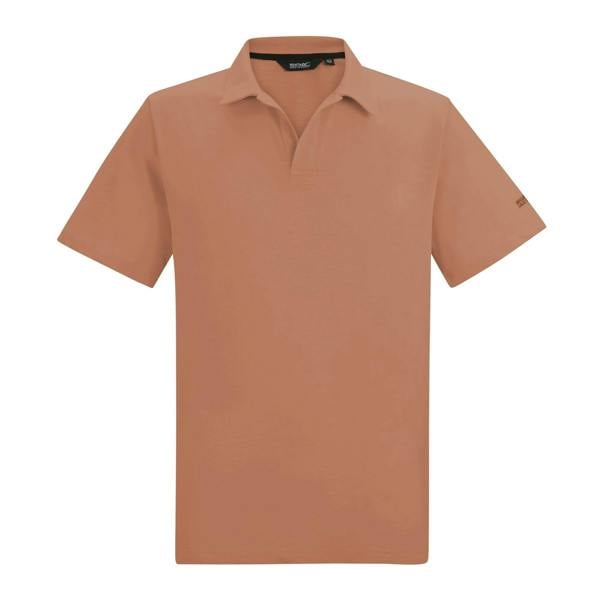 Regatta Mens Hadvo Polo Shirt - Italian Clay - 