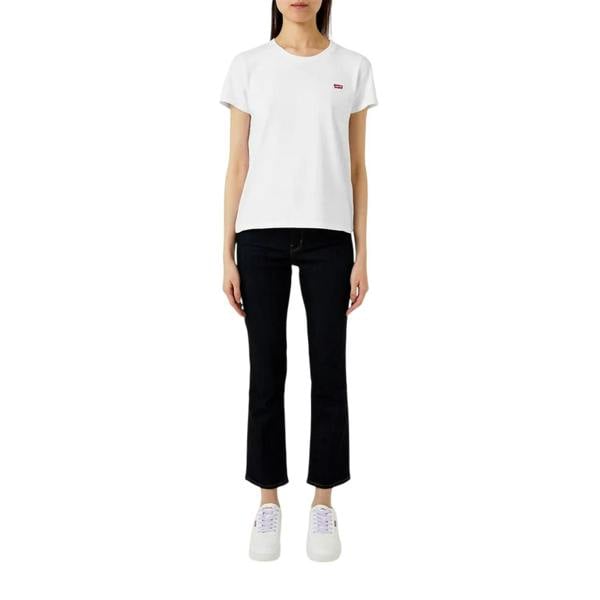Levis Womens/Ladies Batwing Logo T-Shirt - White - 