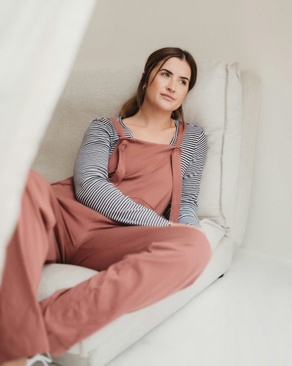 Lila Pink Dungarees - image 1