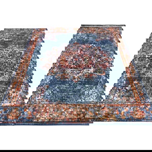 The Rugs Eastern Modern Medallion Design Rug - Stylish