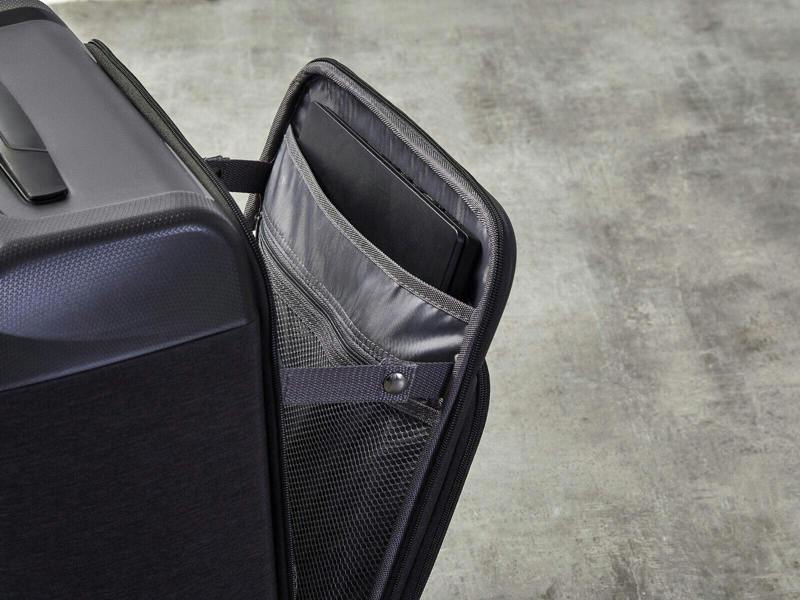 Rock Luggage Lightweight Soft Suitcase 4 Wheel Luggage Travel Trolley Cases Cabin Bags