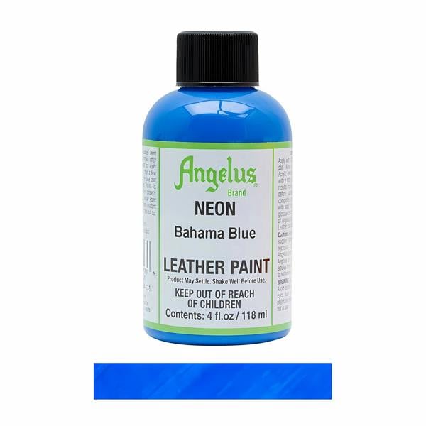 Angelus Neon Leather Paint for Sneaker Customs and Shoes 4oz