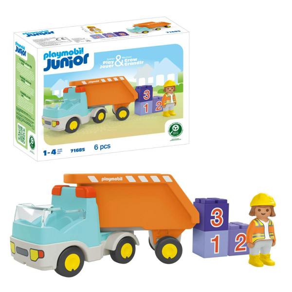 JUNIOR: Dump Truck - 71685 Playset