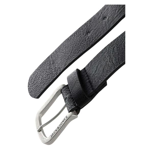 Jack And Jones Harry Faux Leather Belt - Black Coffee - 
