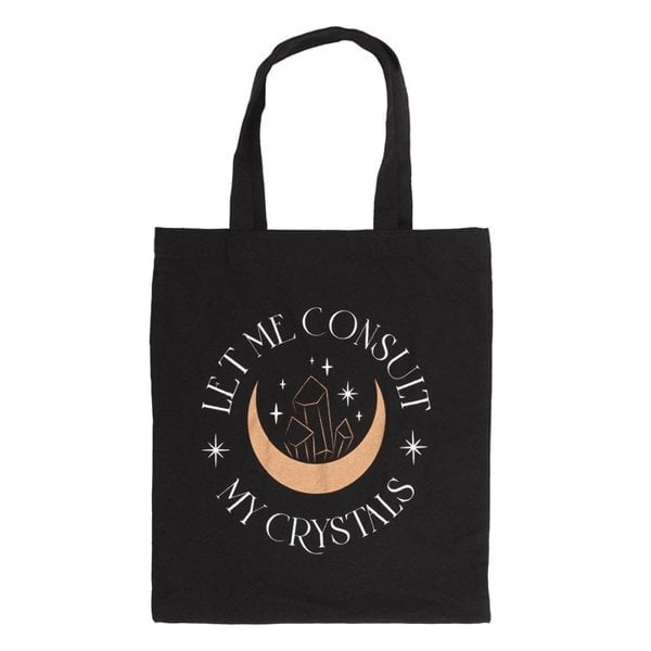 Serano Let Me Consult My Crystals Polycotton Tote Bag