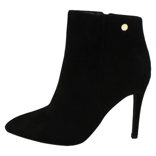 Spot On Ladies Spot On High Heel Stiletto Ankle Boots F51219