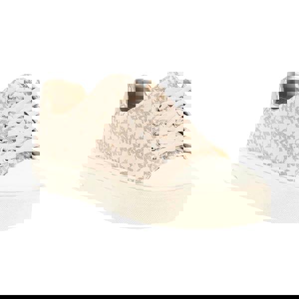 DKNY Womens/Ladies York Lace Up Trainers - White - 