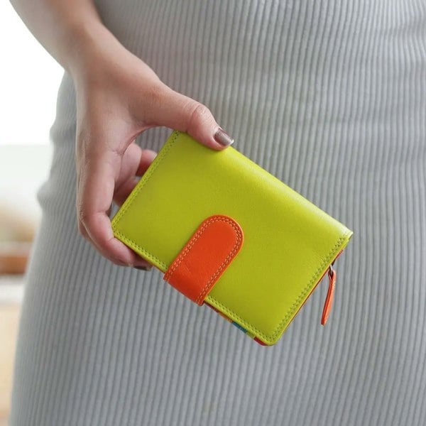 PRIMEHIDE Medium Leather Purse - Jasmine London