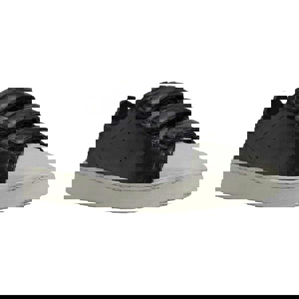 Adidas Unisex Adult Y-3 Stan Smith Leather Hook and Loop Trainers - Black - 