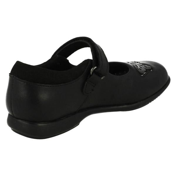 Clarks Girls Clarks Light Up School Shoes Trixi Rose