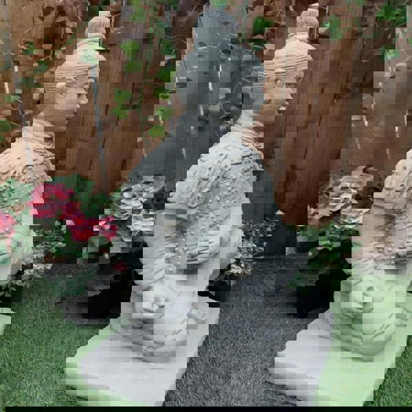 Stone Cast Japanese Samurai Garden Ornament Male Statue Chinese Statue