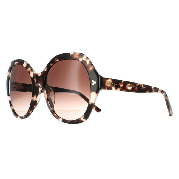 Bally Sunglasses BY0035-H 55F Brown Brown Gradient