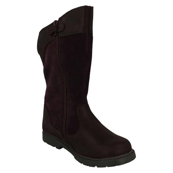 Start-rite Girls Startrite Paw Detailed Aqua-Rite Mid Calf Boots Splosh