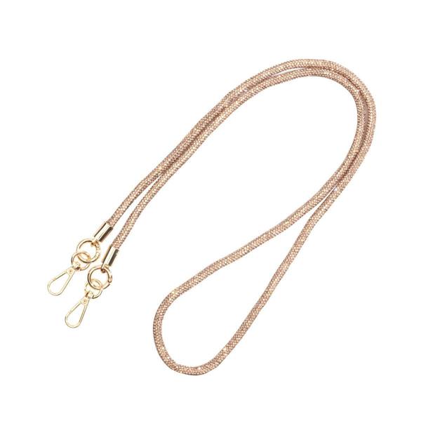 Elie Beaumont Lanyard - Diamante Champagne